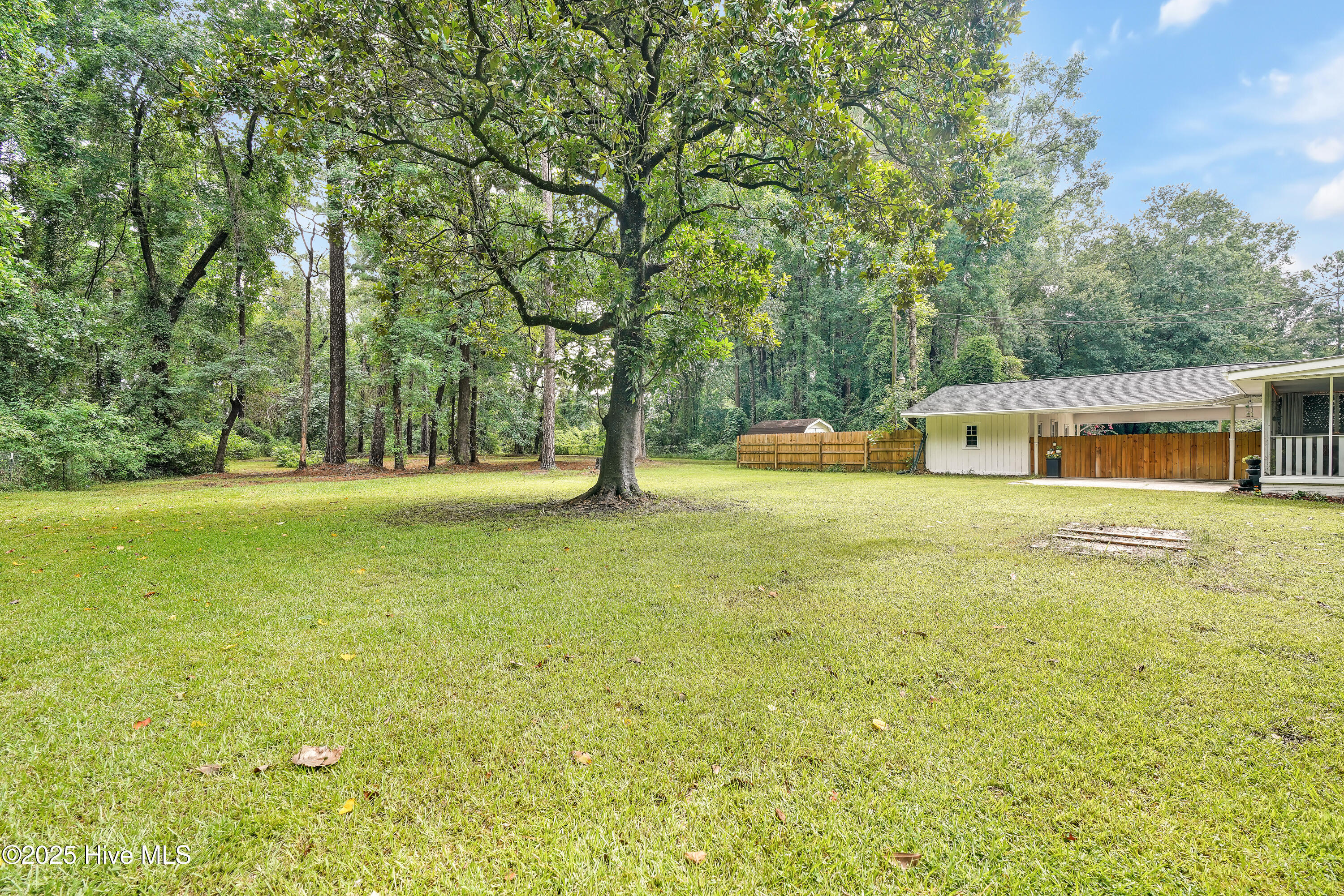 354 Golf Course Road Whiteville, NC 28472 - Photo 35 of 40 Large Fenced Backyard