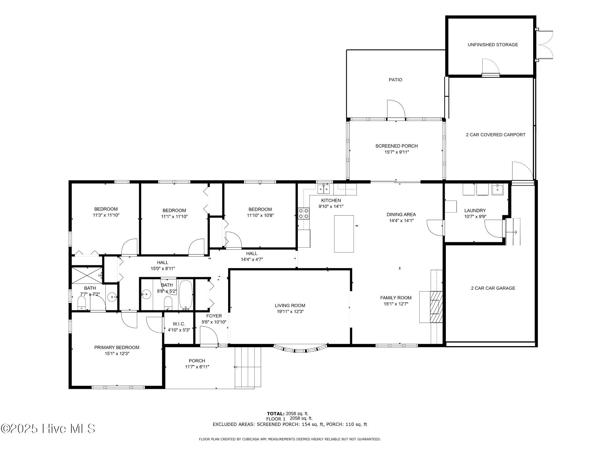 354 Golf Course Road Whiteville, NC 28472 - Photo 40 of 40 Floorplan