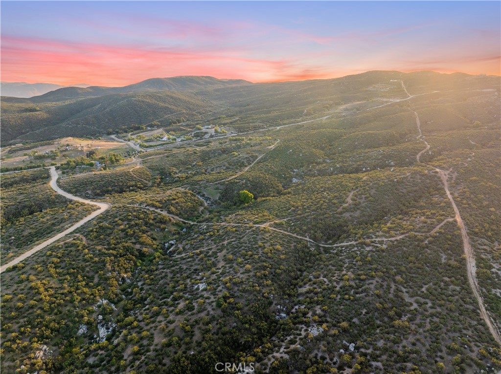 0 El Pequito Road Hemet, CA 92544 - Photo 2 of 15 Elevated aerial perspective of the property and surrounding Landscape.