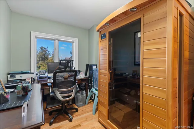 a view of walk in closet