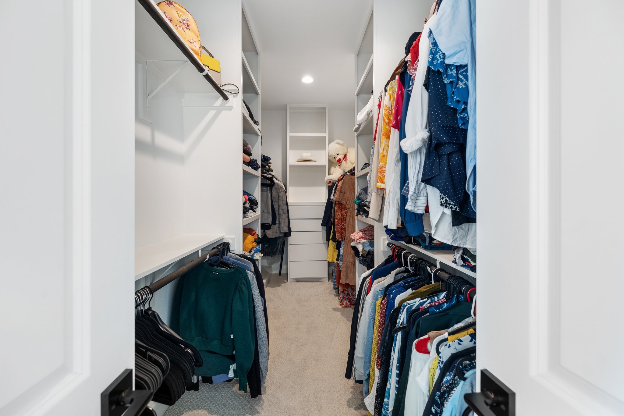 817 West 19th Street Houston, TX 77008 - Photo 18 of 24 Deep walk-in closet with plush carpeting.
