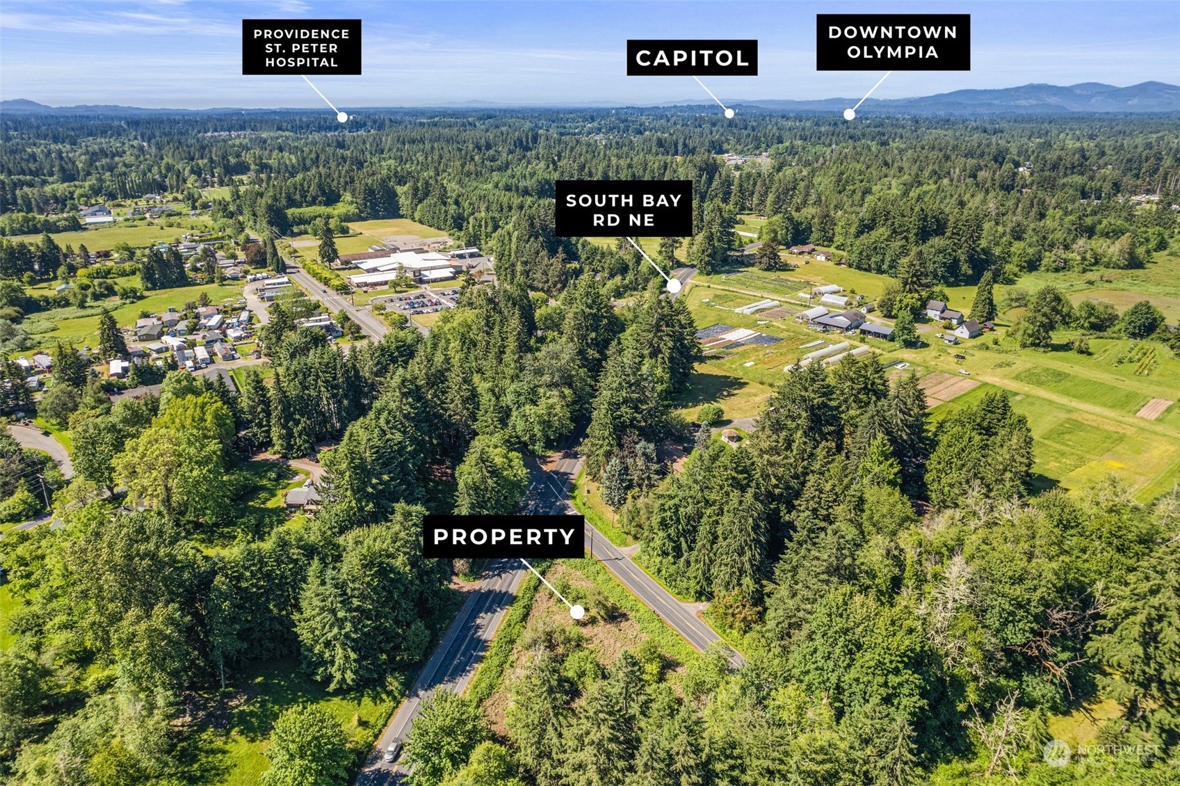 4035 Sleater Kinney Road Northeast Olympia, WA 98506 - Photo 2 of 14 a view of a sign board