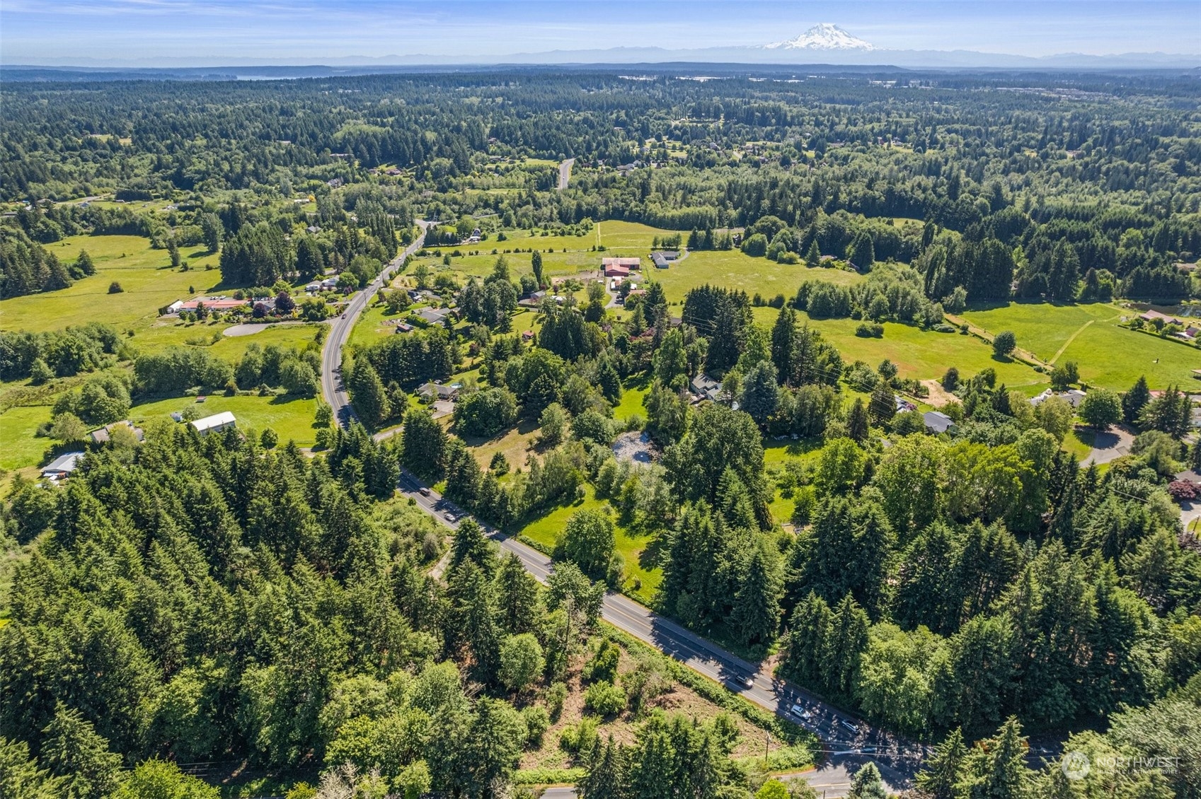 4035 Sleater Kinney Road Northeast Olympia, WA 98506 - Photo 10 of 14 an aerial view of a city with lots of residential buildings