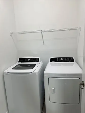 a view of empty room