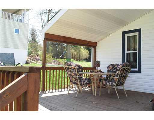 179 Concord Circle Road Beaver Falls, PA 15010 - Photo 14 of 18 Patio/Deck. Large deck is partially covered, solar lights too!