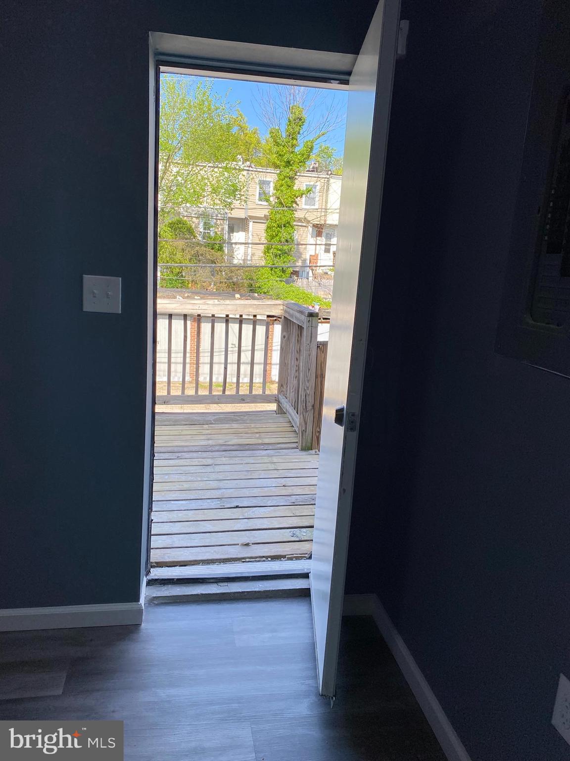 4652 York Road Baltimore, MD 21212 - Photo 18 of 20 a view of front door with wooden floor
