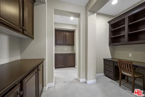 a view of a city from a balcony