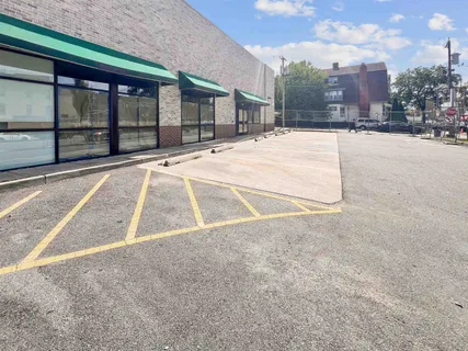 a bathroom with a bathtub and a sink