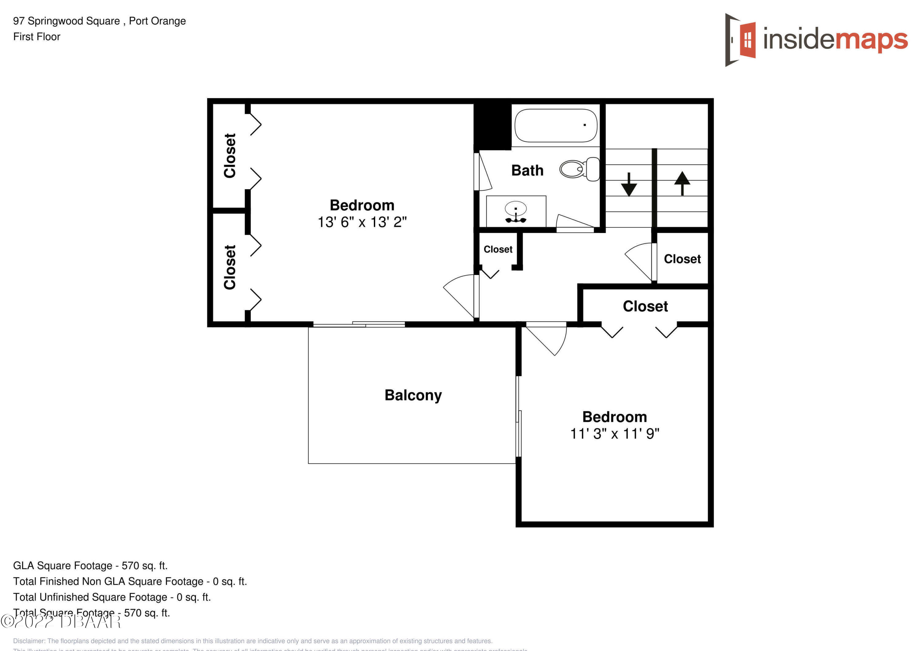 97 Springwood Square Port Orange, FL 32129 - Photo 14 of 15 First Floor - 2022-05-03T090045.141