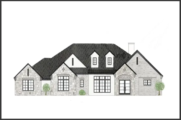 a black and white photo of a house