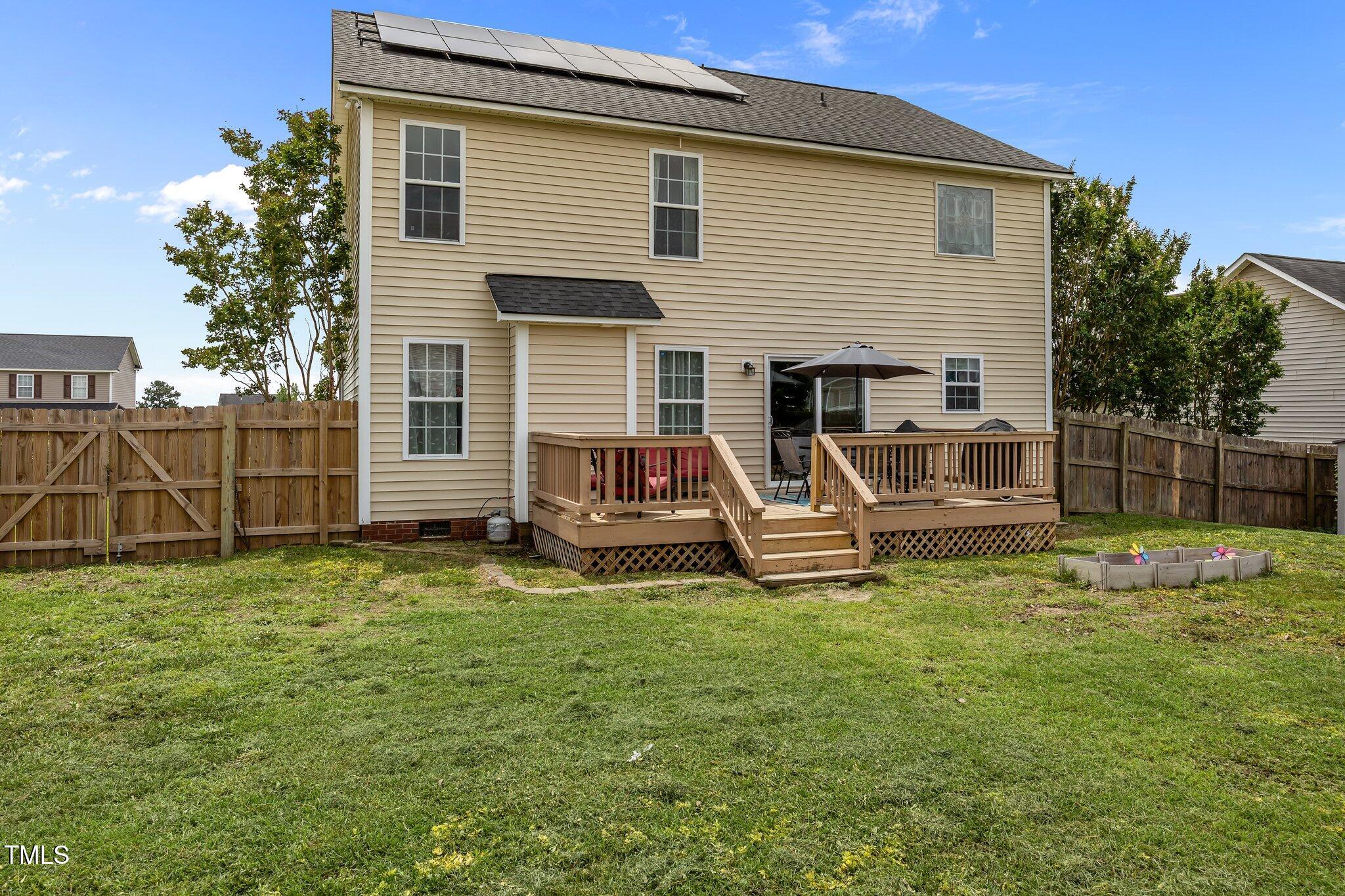 76 Haywood Street Spring Lake, NC 28390 - Photo 25 of 28 a view of a house with backyard