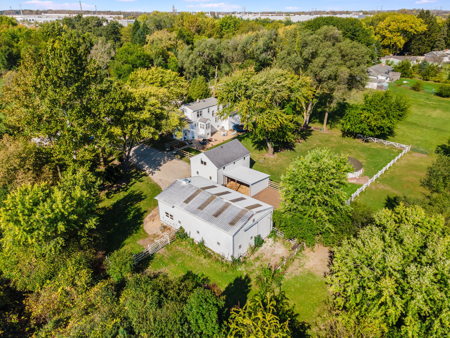 4S365 Meadow Road Naperville, IL 60563 - Photo 30 of 32 an aerial view of residential house with outdoor space and trees all around