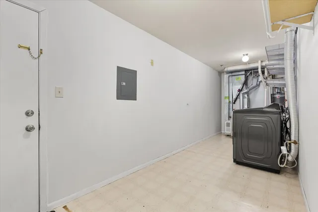 a view of empty room