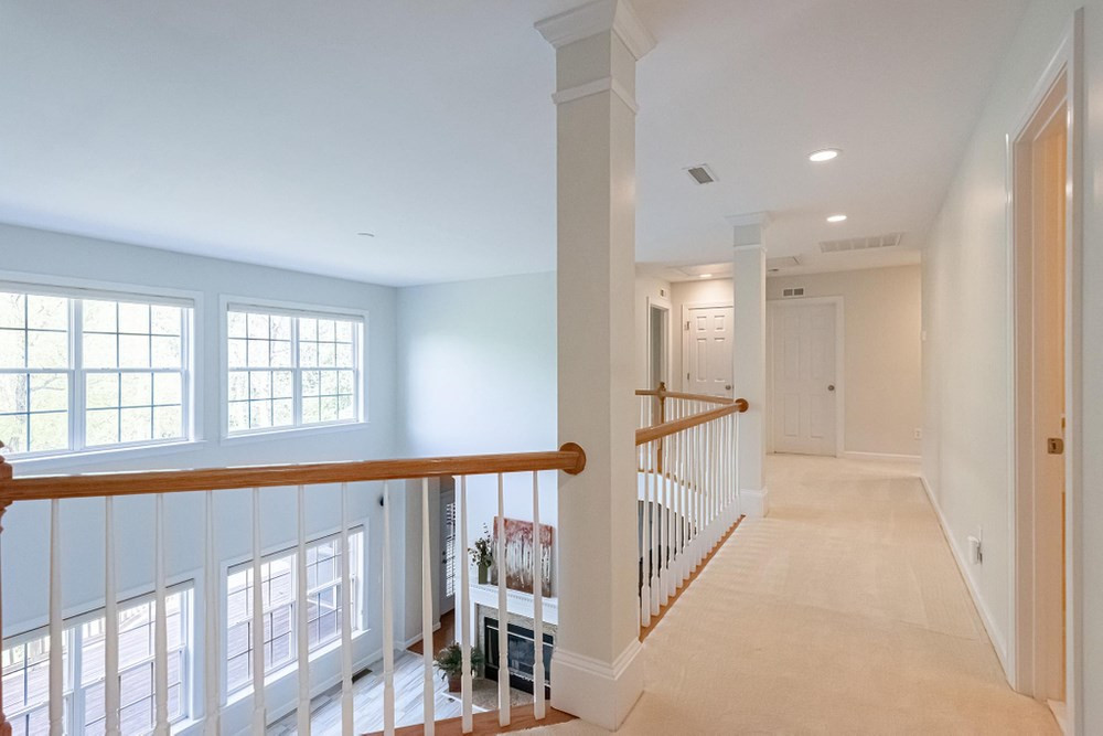 3105 Hummer Way Raleigh, NC 27614 - Photo 16 of 30 Mezzanine Balcony overlooking Family Room. Balcony over Family Room