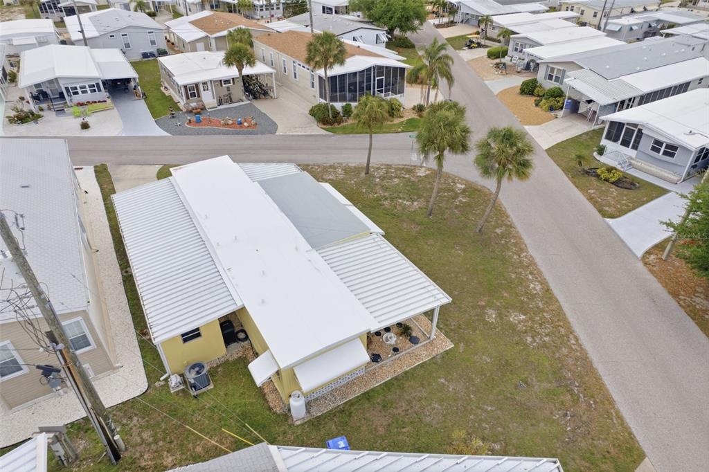 802 Turf Street Venice, FL 34285 - Photo 11 of 50 an aerial view of a house with swimming pool