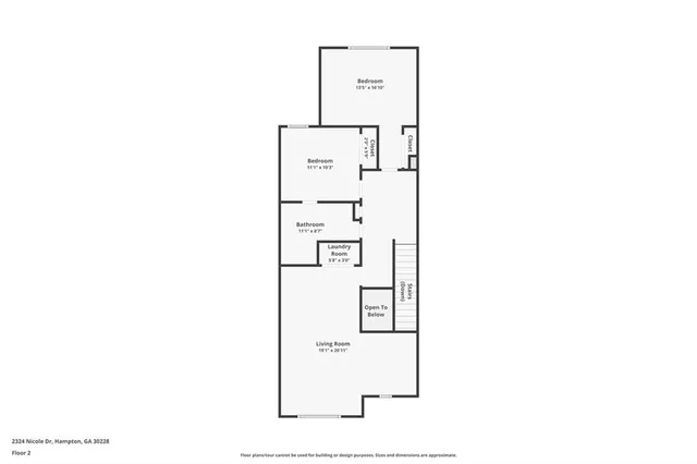 $195,000 | 2324 Nicole Drive, Hampton, GA 30228