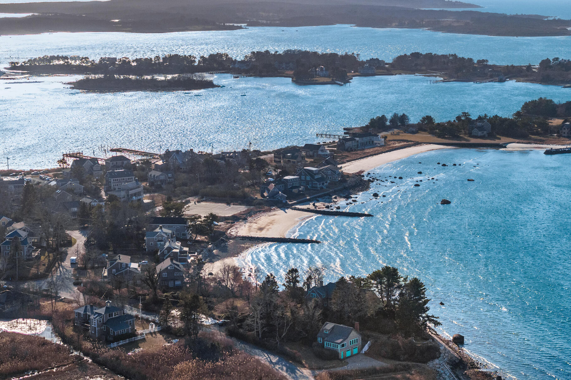 117 Gardiner Road Woods Hole, MA 02543 - Photo 59 of 81 a view of lake and mountain
