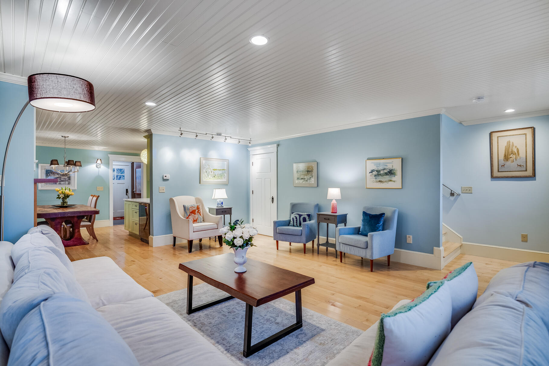 117 Gardiner Road Woods Hole, MA 02543 - Photo 72 of 81 a living room with furniture and outdoor view