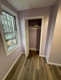 a view of wooden floor in a room