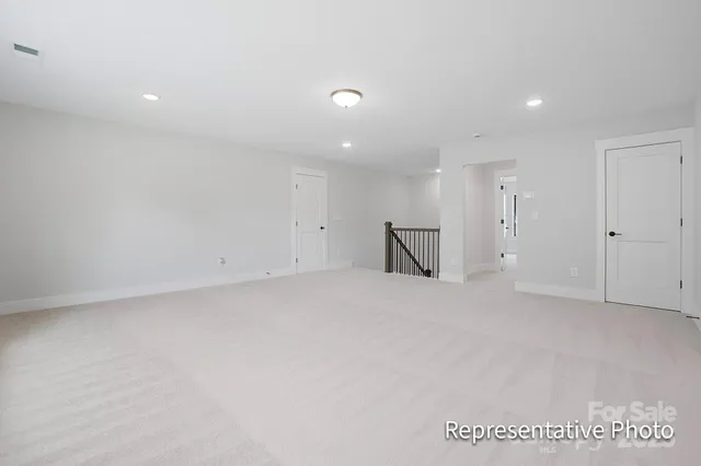 a view of empty room