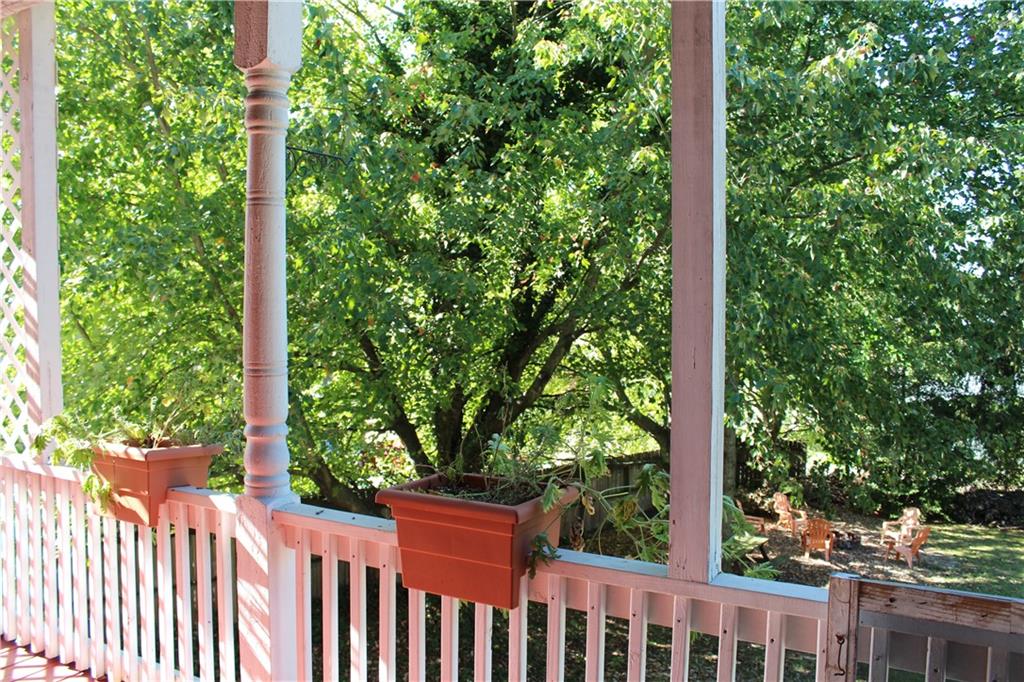 604 West 4th Avenue Derry, PA 15627 - Photo 28 of 29 View of the backyard from the back covered deck