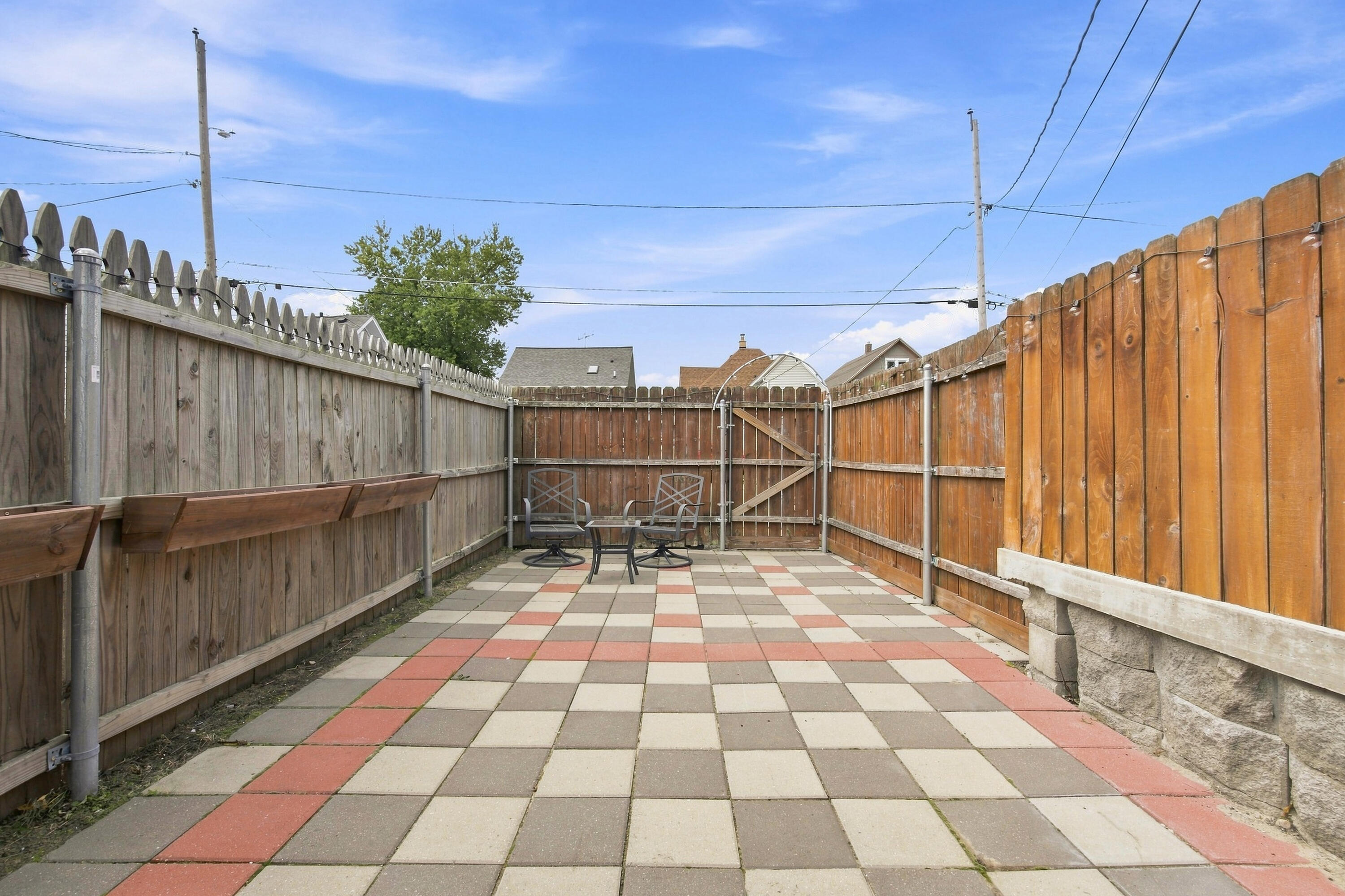 2142 Clarence Avenue Racine, WI 53405 - Photo 42 of 43 Upper unit fenced portion backyard