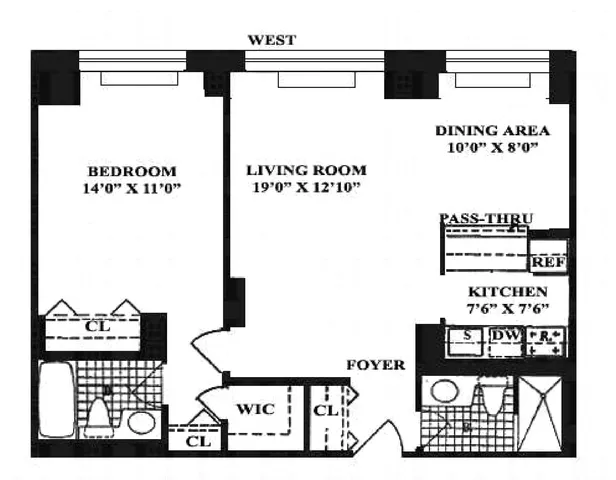 $1,250,000 | 2373 Broadway, Unit 1610 | Upper West Side