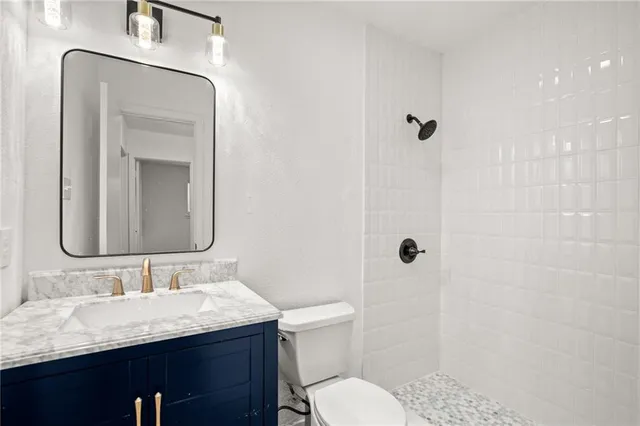 a backyard of a house