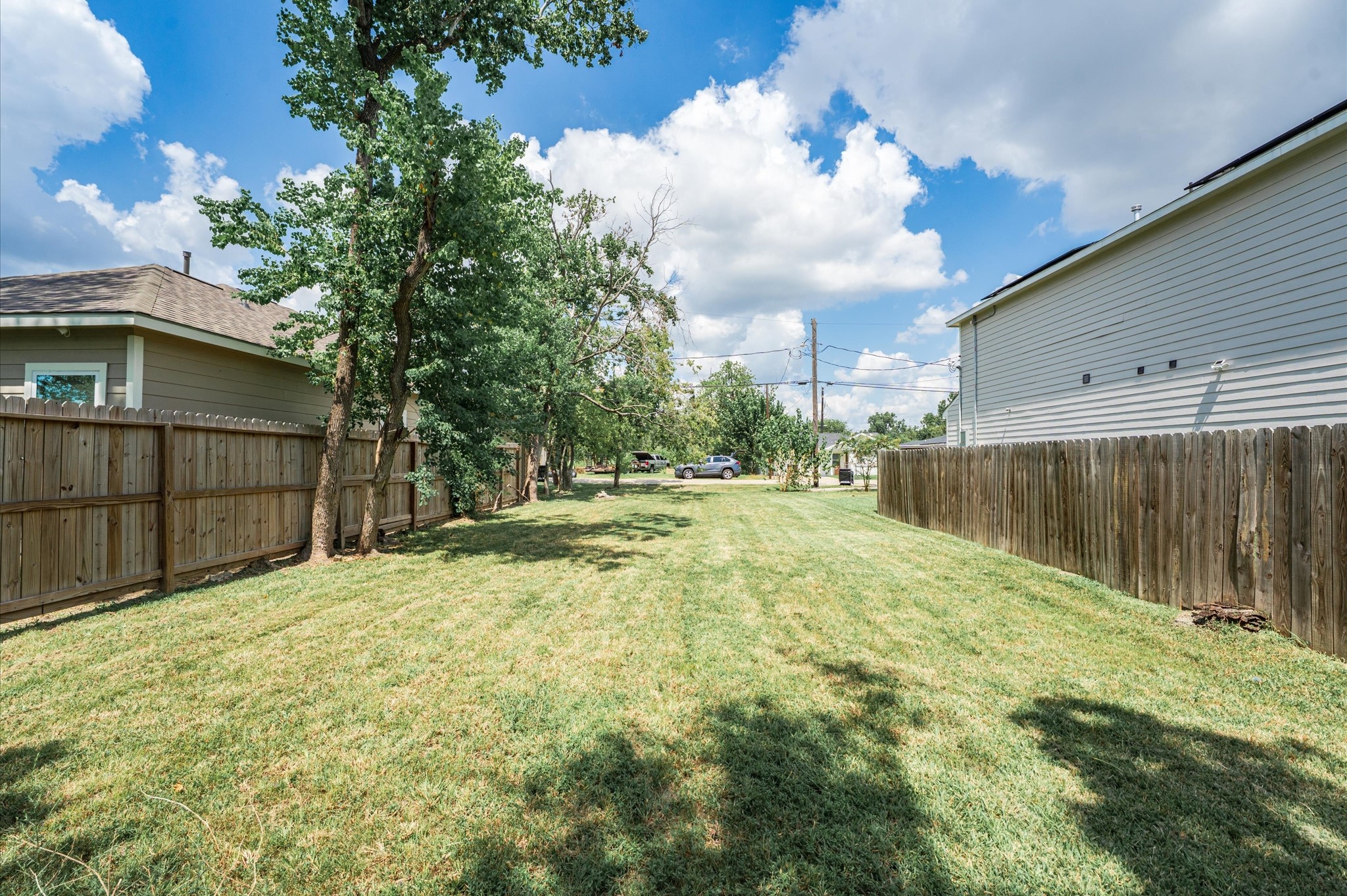 0 Blue Street Houston, TX 77028 - Photo 3 of 6 a view of a backyard of the house