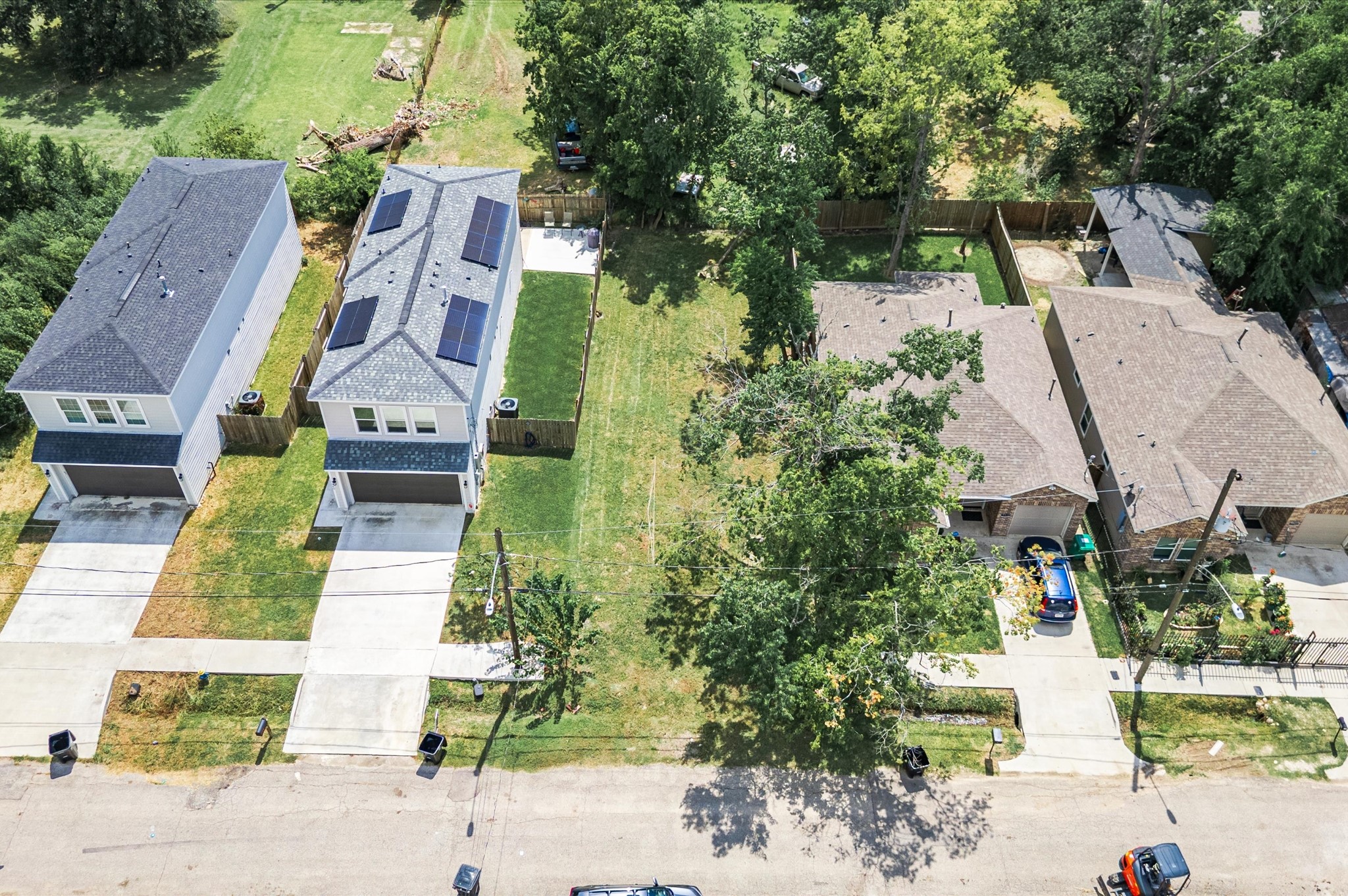 0 Blue Street Houston, TX 77028 - Photo 6 of 6 an aerial view of multiple houses with yard