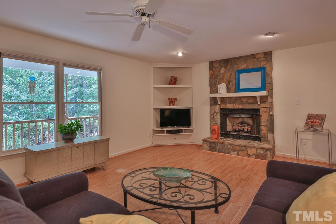 2213 Hortons Pond Road Apex, NC 27523 - Photo 5 of 25 Built in corner display and TV cabinet