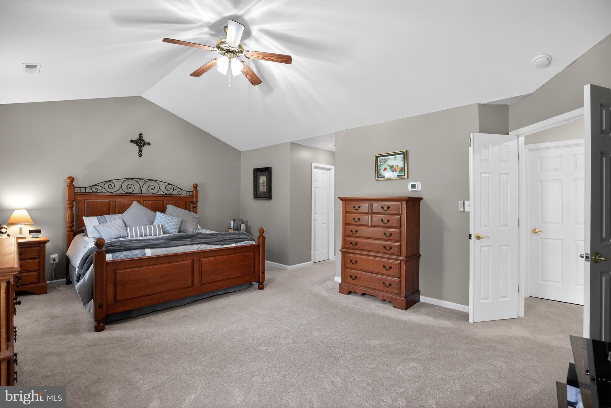 1810 Rudolph Lane Lusby, MD 20657 - Photo 23 of 40 Primary suite w/2 walk in closets /ceiling fan