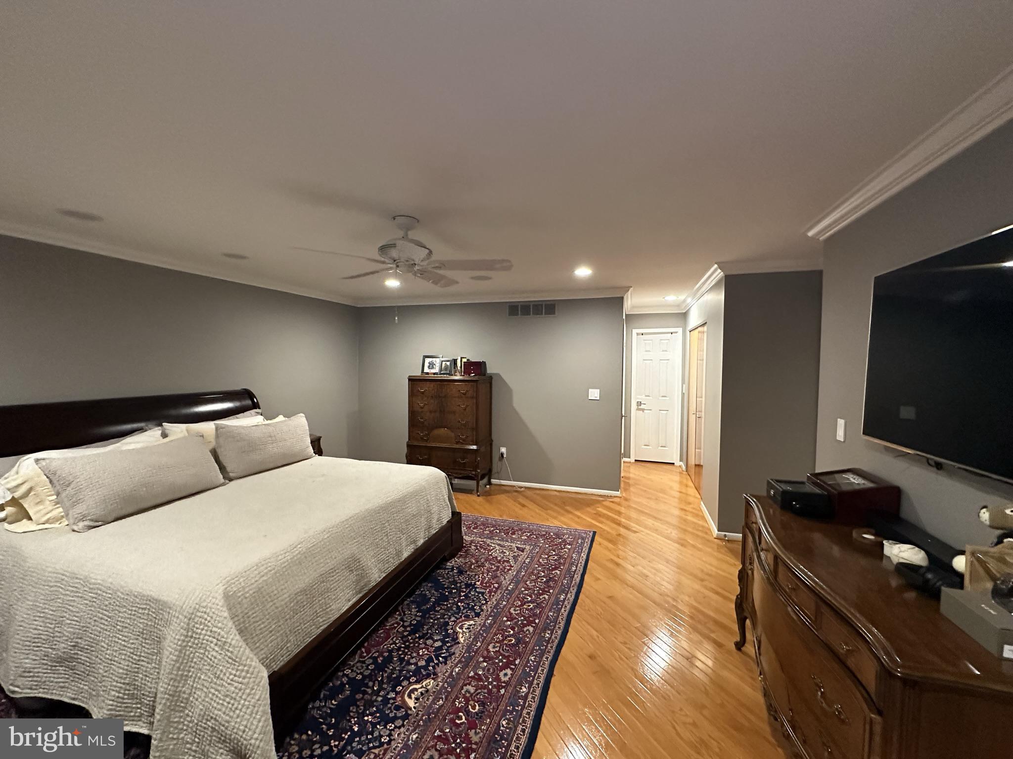 2269 Pine Road Huntingdon Valley, PA 19006 - Photo 34 of 61 a bedroom with a bed and a flat screen tv