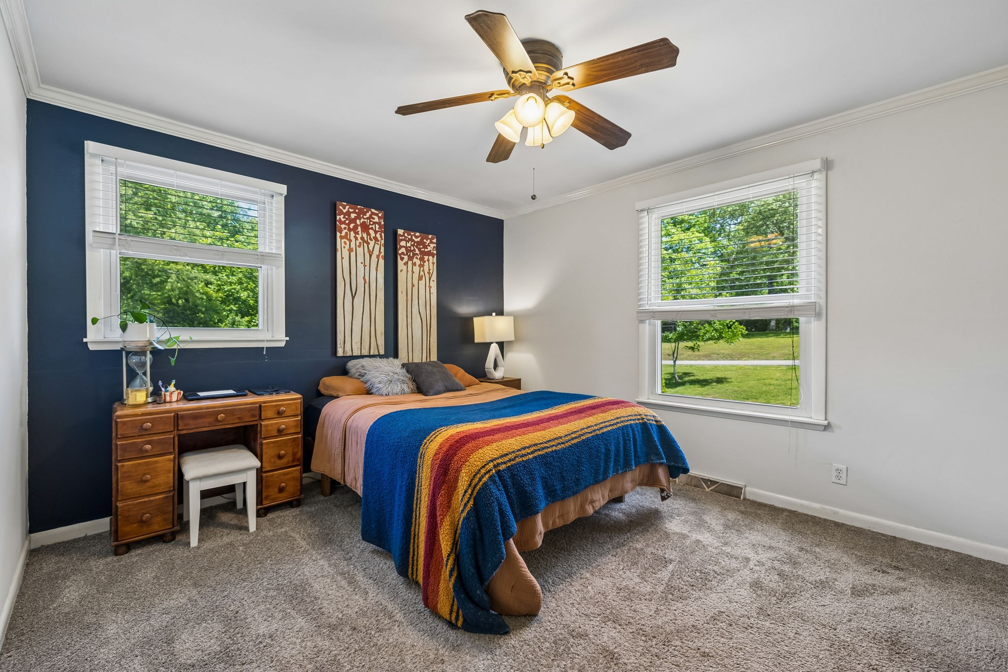 518 Ridgemont Drive Dickson, TN 37055 - Photo 27 of 67 a bed room with a bed and a window