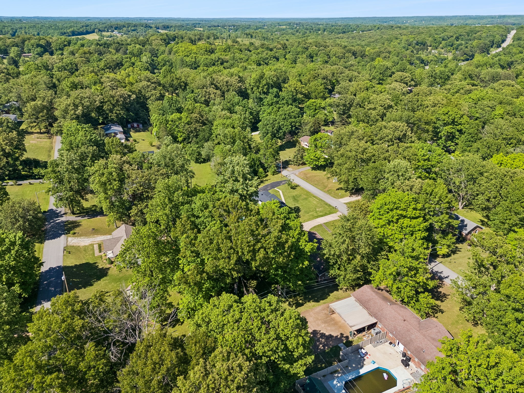 518 Ridgemont Drive Dickson, TN 37055 - Photo 63 of 67 an aerial view of a house with a yard