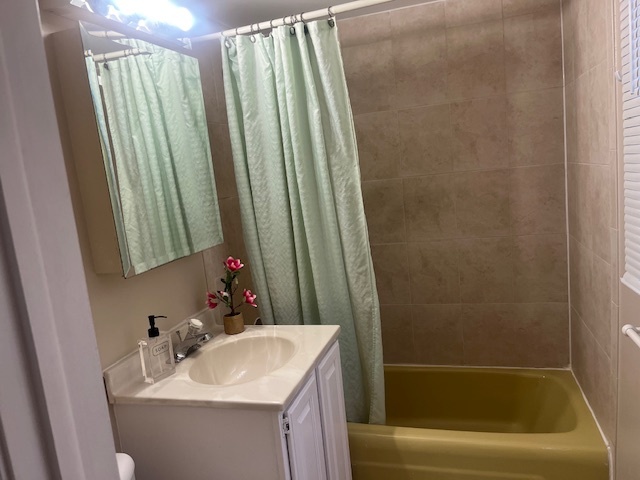 3045 Central Road Glenview, IL 60025 - Photo 9 of 15 a bathroom with a sink a toilet and a mirror