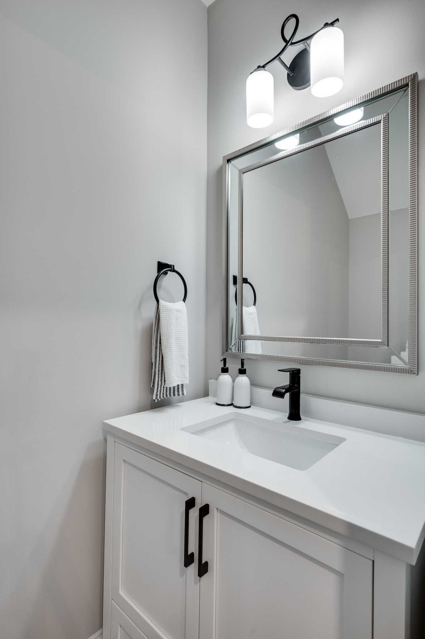 3106 Patcham Drive Nolensville, TN 37135 - Photo 9 of 26 a bathroom with a sink and a mirror