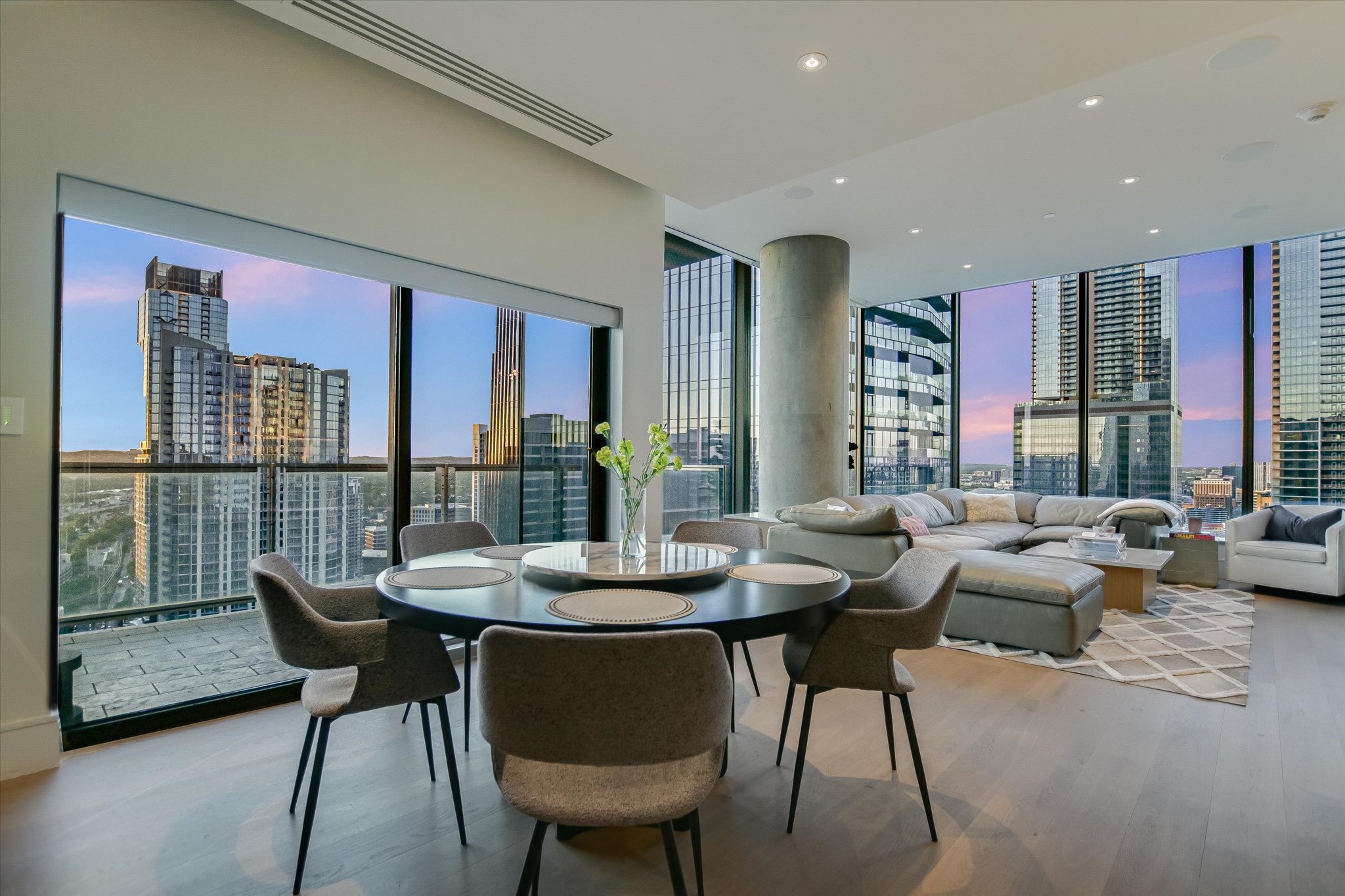 210 Lavaca Street, Unit 3108 Austin, TX 78701 - Photo 8 of 34 a dining room with furniture and window