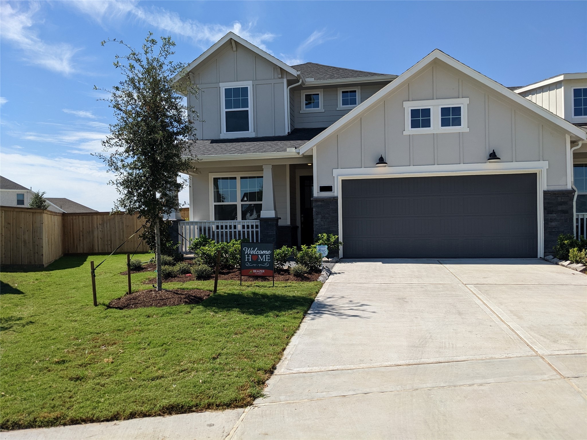 15311 Leal Rancho Court Cypress, TX 77433 - Photo 1 of 20 a front view of house with a garden