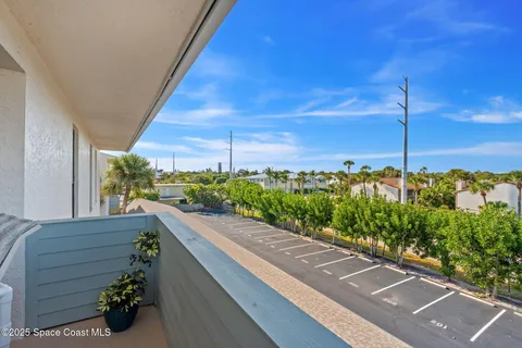 a view of a building with a outdoor space