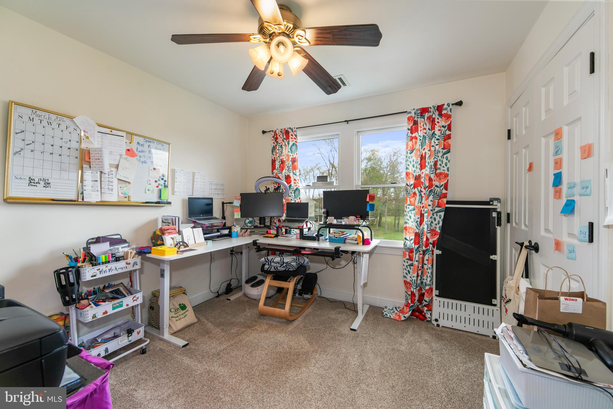 173 West Pleasant Grove Road Jackson, NJ 08527 - Photo 30 of 47 a view of a workspace with furniture and a window