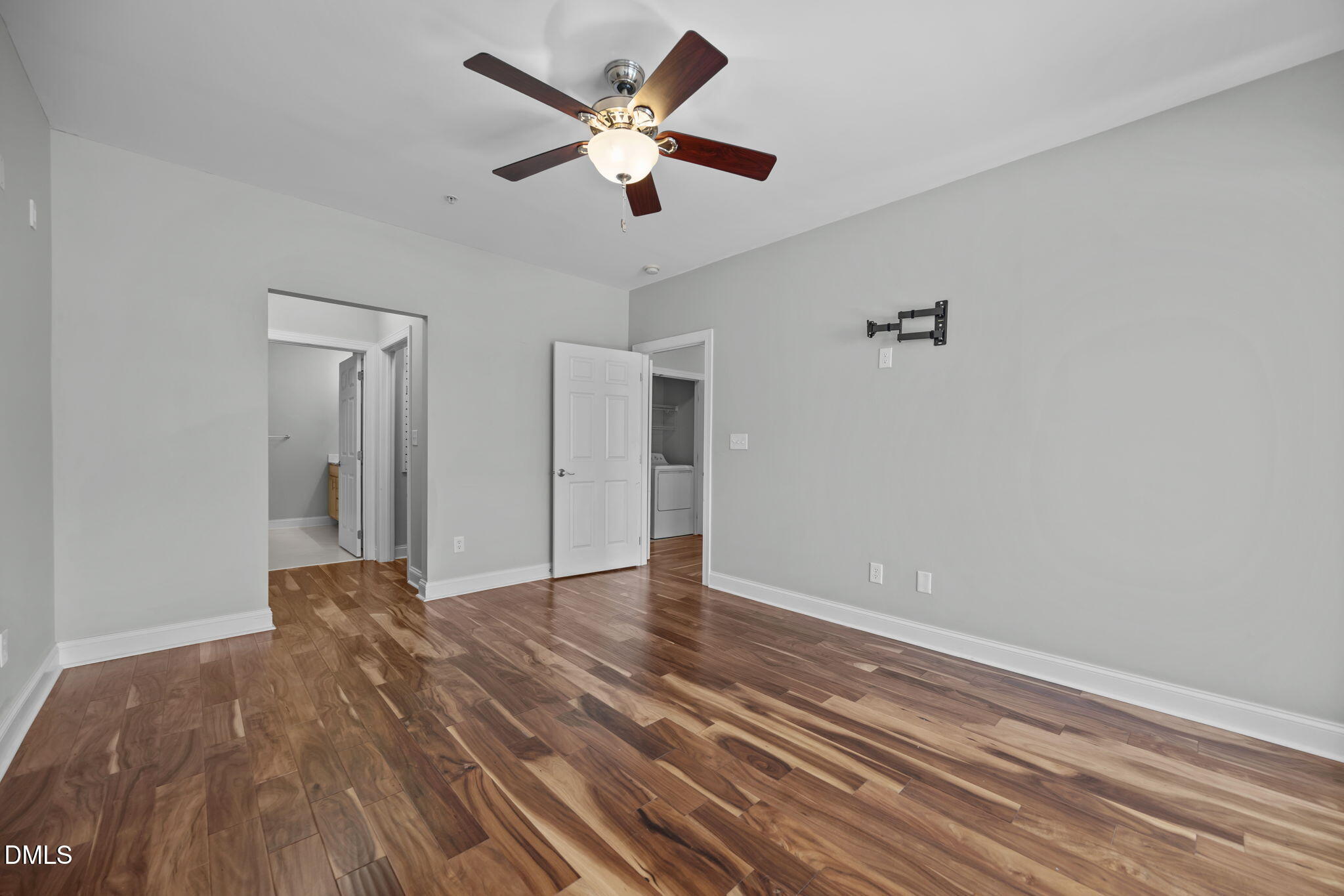 10410 Rosegate Court, Unit 201 Raleigh, NC 27617 - Photo 24 of 46 a view of empty room with wooden floor