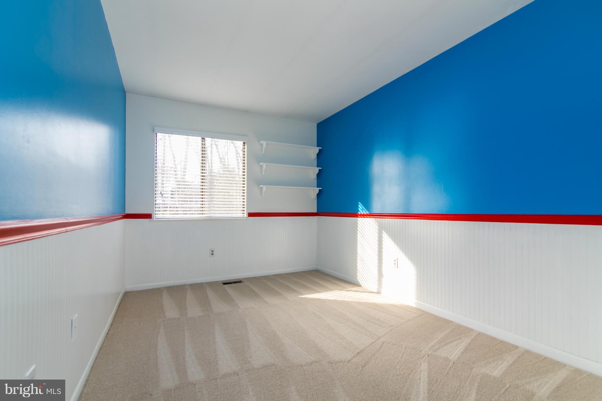 12017 Insha Court Reston, VA 20191 - Photo 22 of 30 Bedroom #3 has chair rail moulding and wainscoting