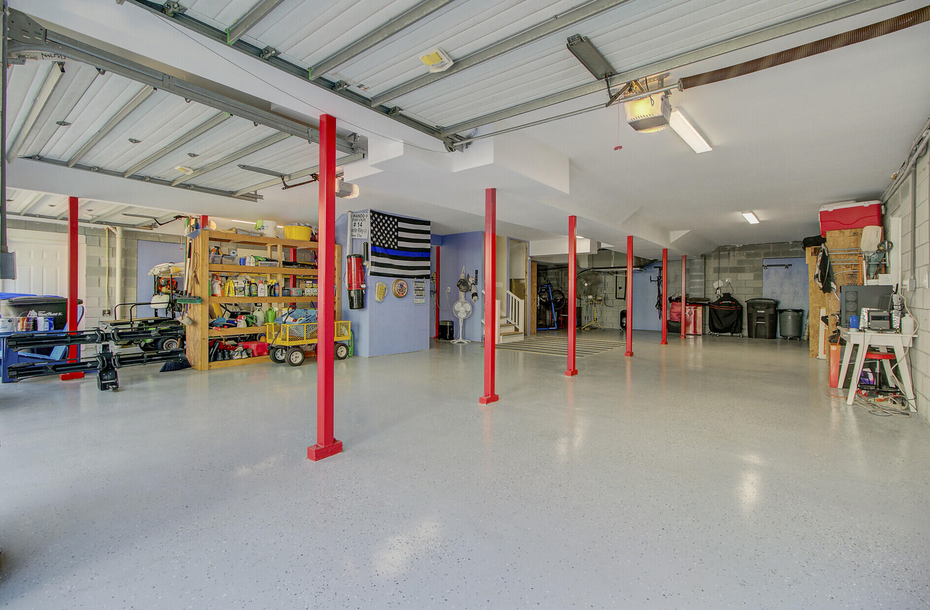 1888 North James Gregarie Road Mount Pleasant, SC 29466 - Photo 70 of 81 3 Car Garage w/ Epoxy Flooring