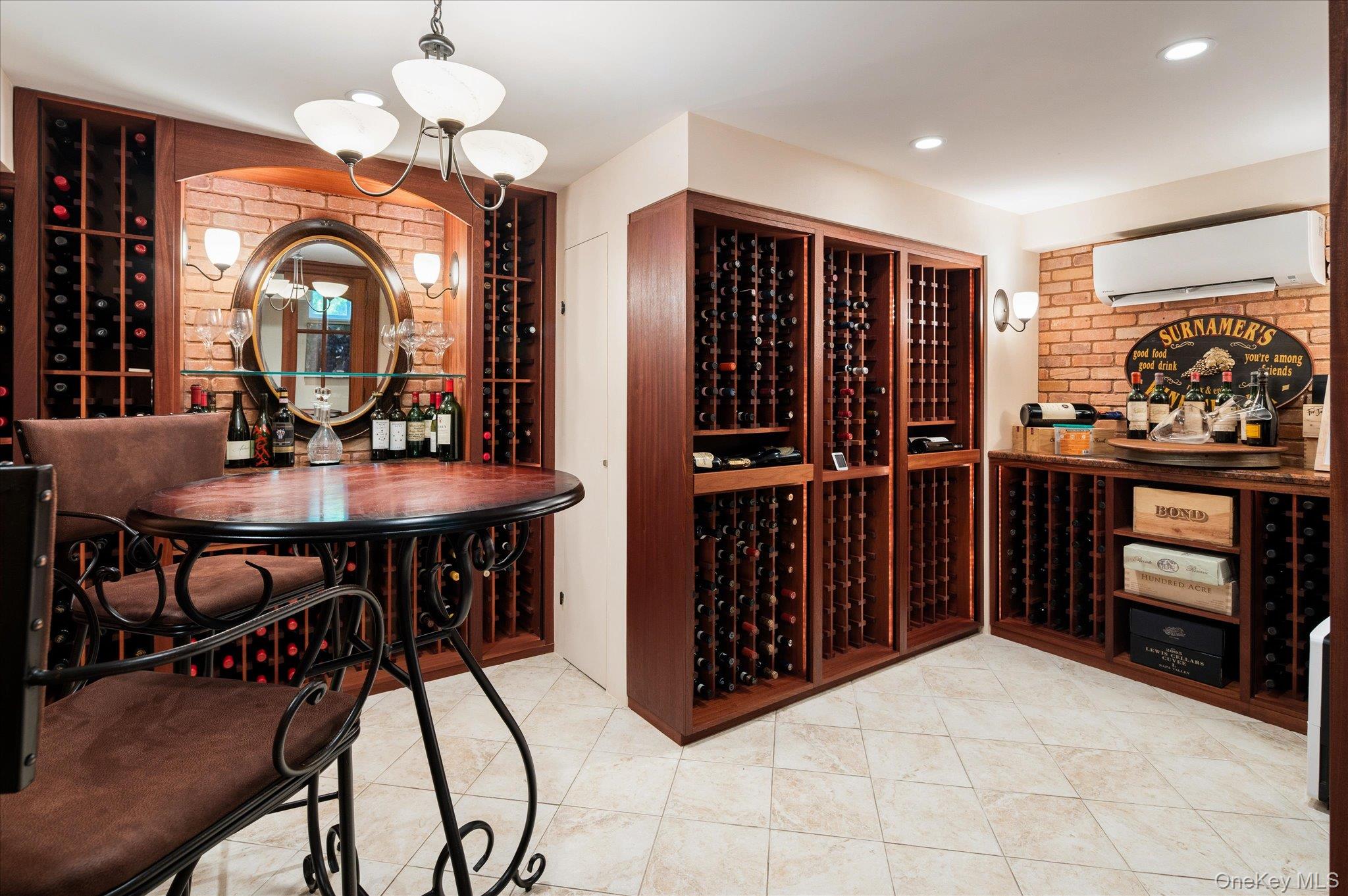 55 Old Logging Road Pound Ridge, NY 10506 - Photo 28 of 37 Finished lower level wine storage room.