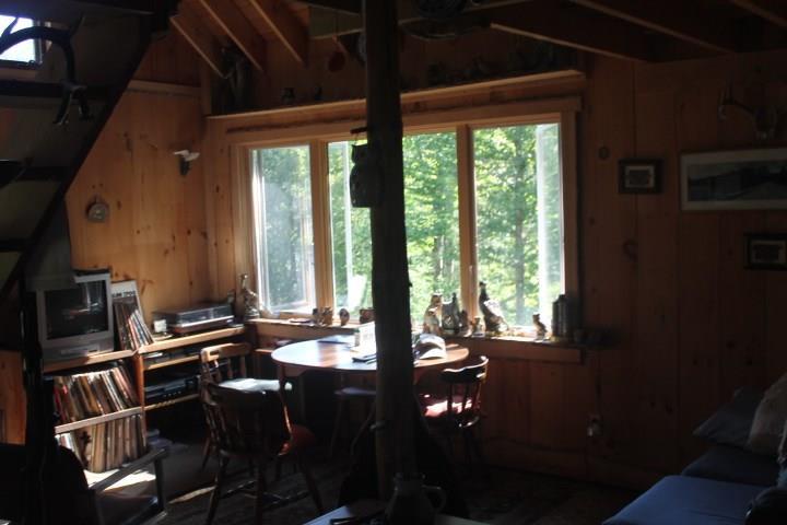 45 Back Street Newry, ME 04261 - Photo 9 of 13 Dining by large window that lets in...