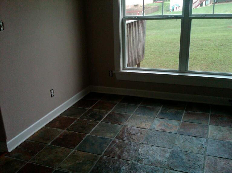 2060 Rose Bay Road Versailles, KY 40383 - Photo 13 of 34 Breakfast area has real slate flooring.