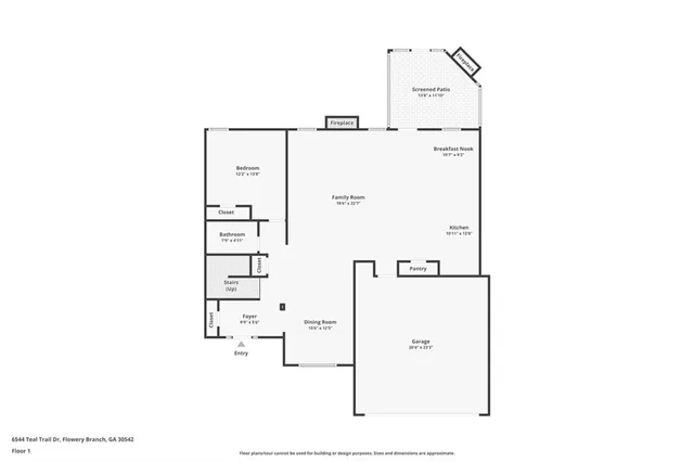 $519,900 | 6544 Teal Trail Drive, Flowery Branch, GA 30542