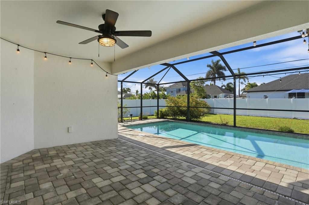 1808 Southwest 30th Street Cape Coral, FL 33914 - Photo 30 of 44 a view of a backyard