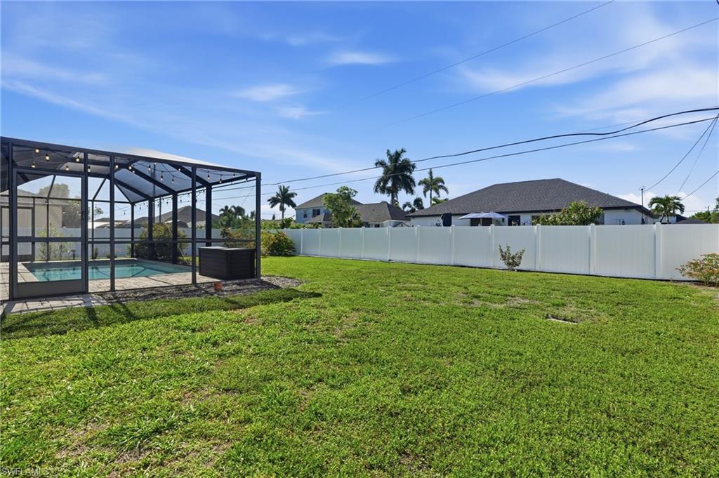 1808 Southwest 30th Street Cape Coral, FL 33914 - Photo 38 of 44 a view of a backyard